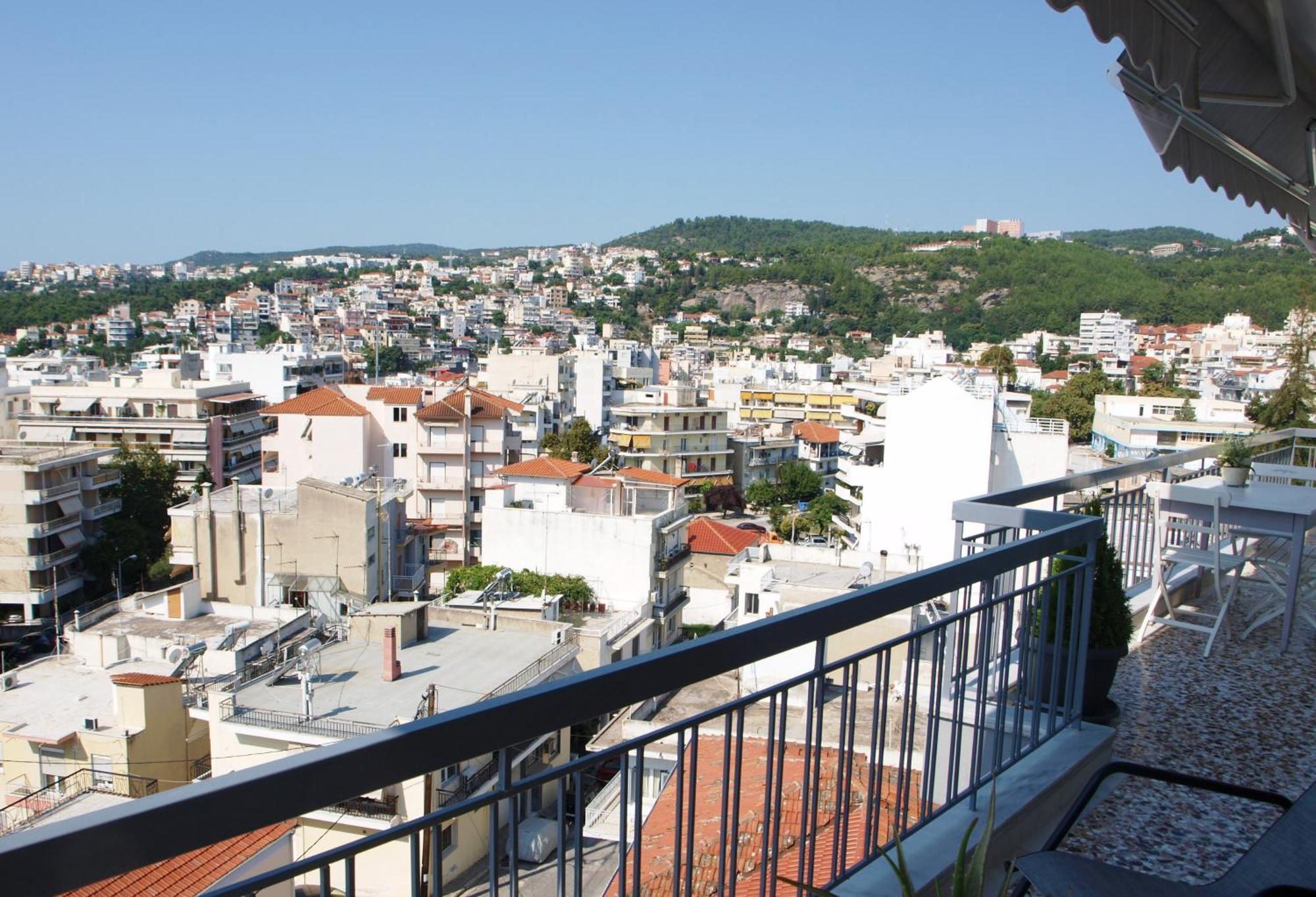 Apartament Unique Flat Of Refined Luxury And Splendid Views. Kawala Zewnętrze zdjęcie